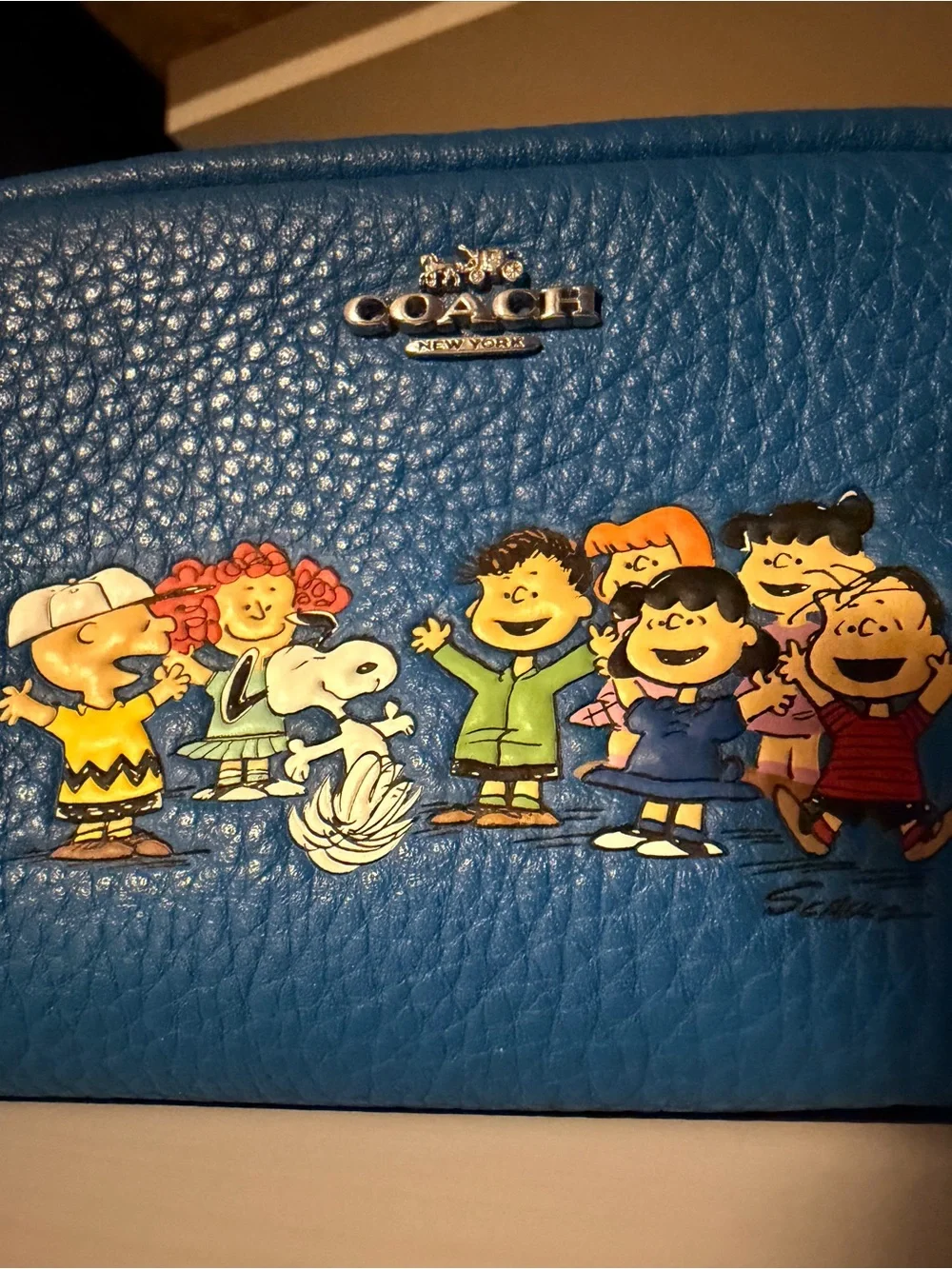 6447 Coach limited edition mini pouch